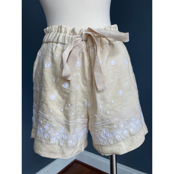 Loft palm tree linen shorts - Picture 2 of 5